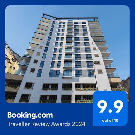 Brand New Luxury 1 Bed 2 Bath Apartment - Spa & Pool 지브롤터 외부 사진