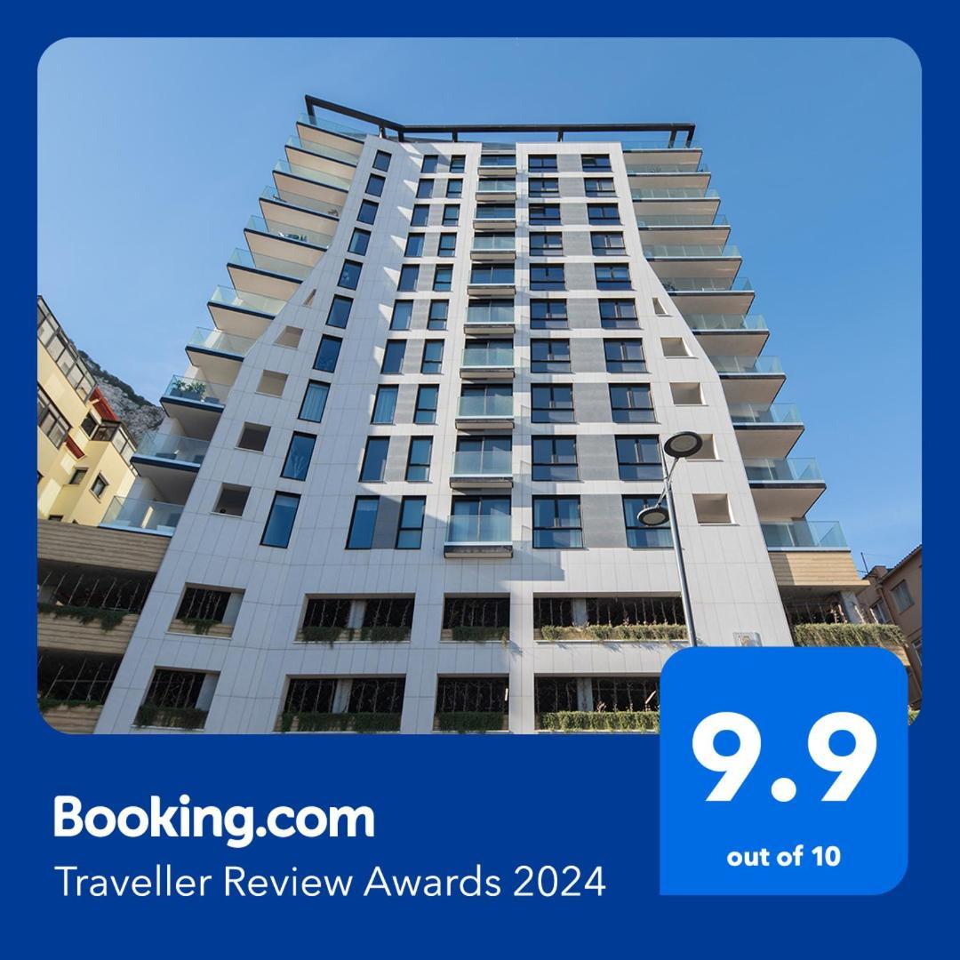 Brand New Luxury 1 Bed 2 Bath Apartment - Spa & Pool 지브롤터 외부 사진